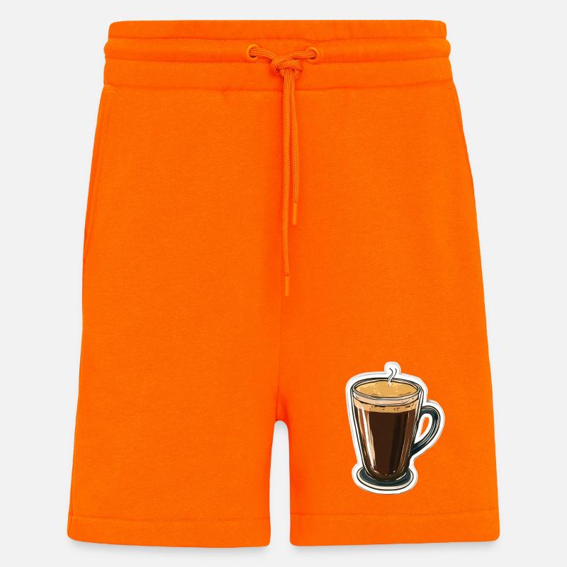 Kaffee - Shorts - made by SPREAD - SUNSET ORANGE