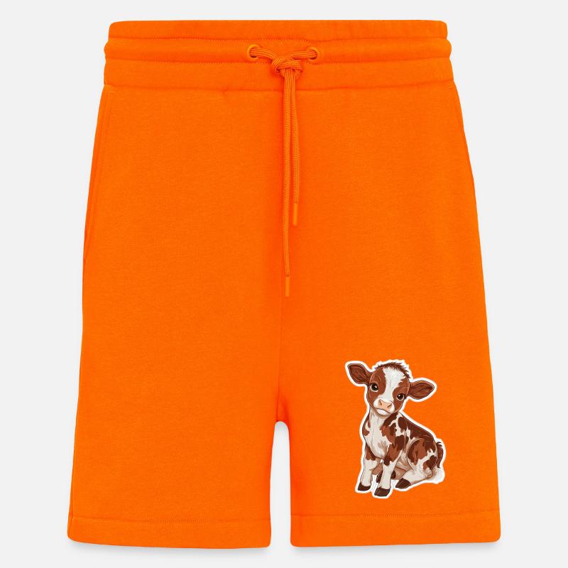 Kuh - Shorts - made by SPREAD - SUNSET ORANGE