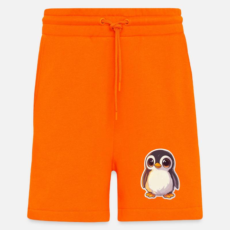 Pinguin - Shorts - made by SPREAD - SUNSET ORANGE