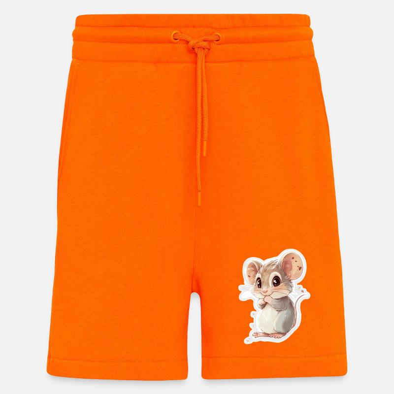 Maus - Shorts - made by SPREAD - SUNSET ORANGE