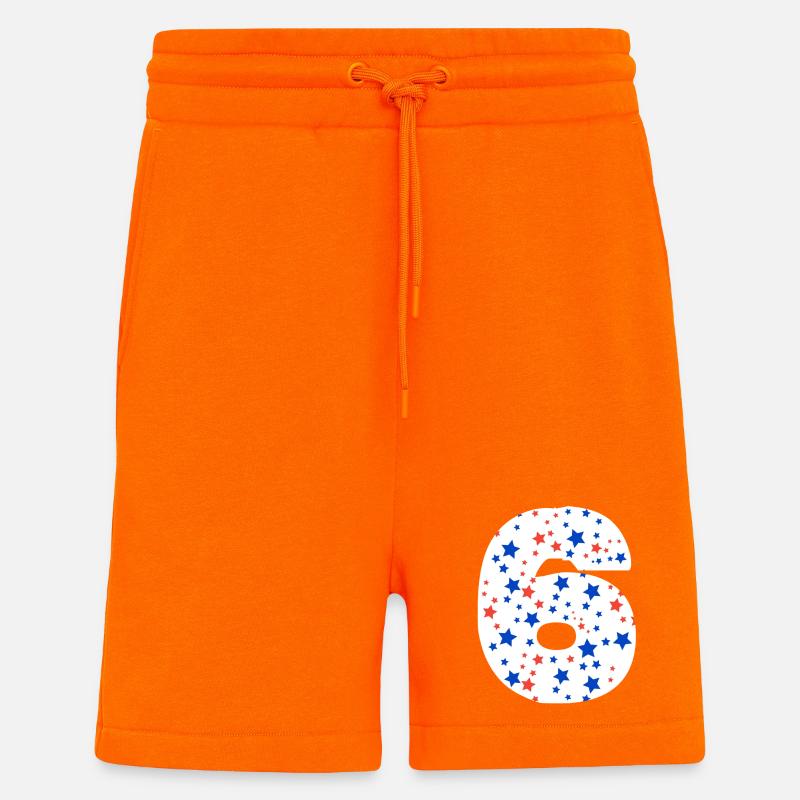 Nummer 6  - Shorts - made by SPREAD - SUNSET ORANGE
