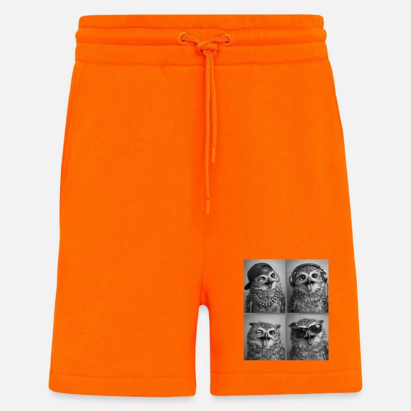 Eule - Shorts - made by SPREAD - SUNSET ORANGE
