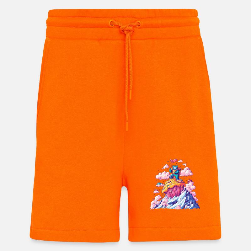 Bärenabenteuer Cupcake Gipfel - Shorts - made by SPREAD - SUNSET ORANGE