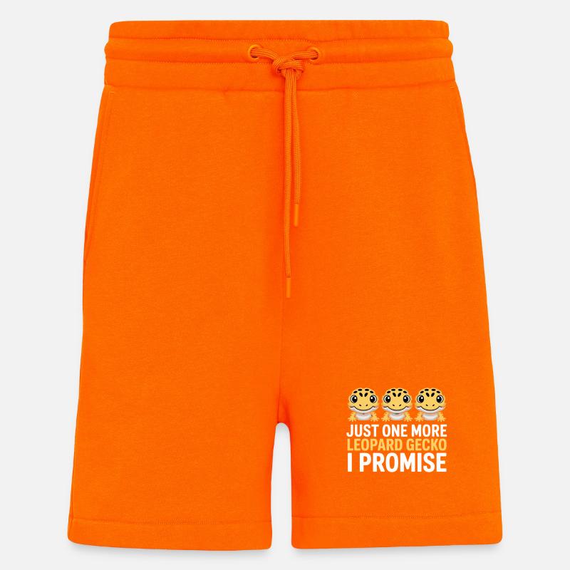 Leopardgecko-Trio, das verspreche ich - Shorts - made by SPREAD - SUNSET ORANGE