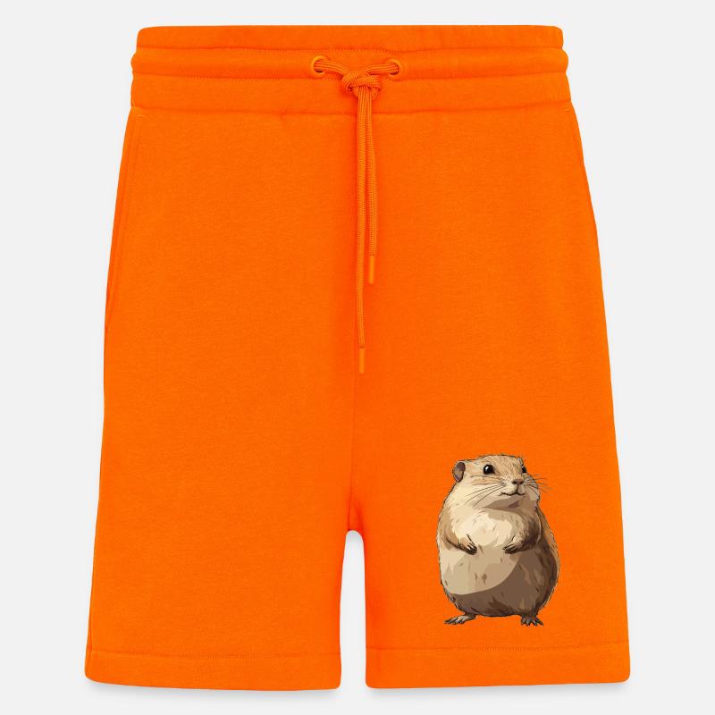 Lemminge Lemming - Shorts - made by SPREAD - SUNSET ORANGE
