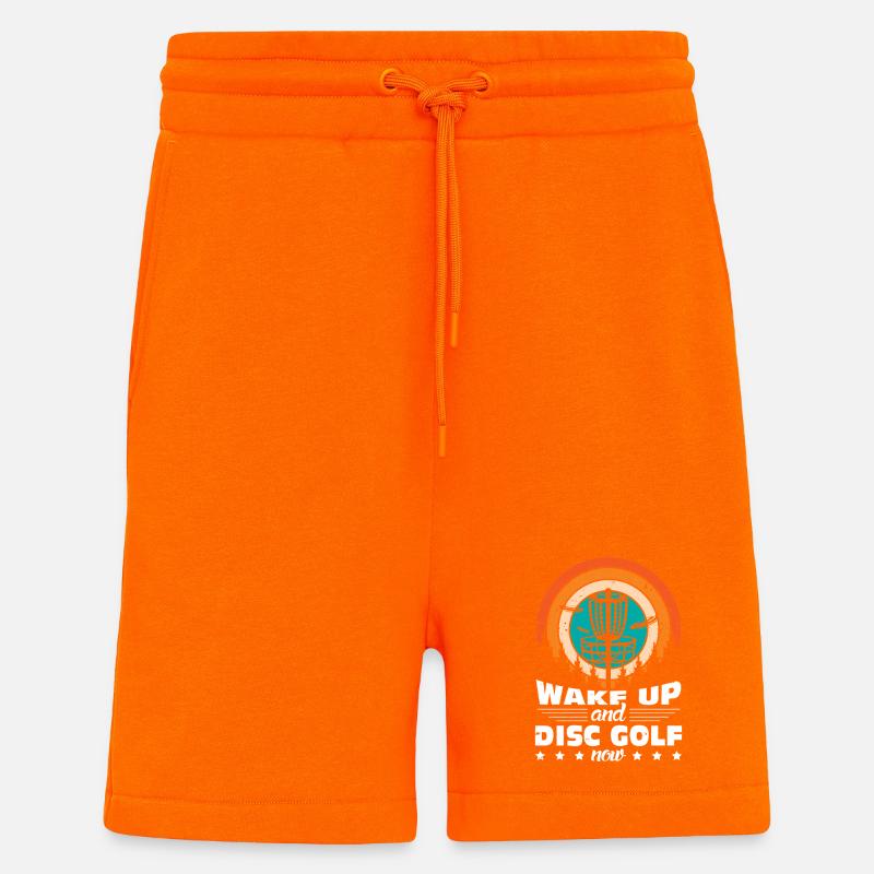 Disc Golf Geschenke Discgolf - Shorts - made by SPREAD - SUNSET ORANGE