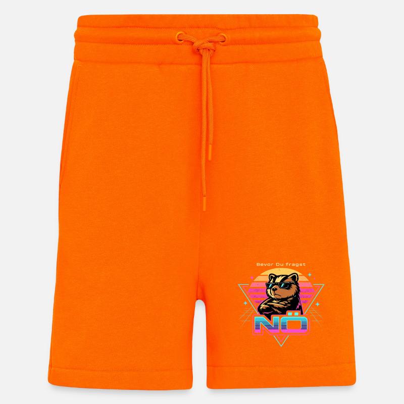 Before you ask: Lower Austria - Shorts - made by SPREAD - SUNSET ORANGE