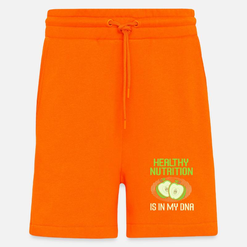 Diätassistent Diät - Shorts - made by SPREAD - SUNSET ORANGE