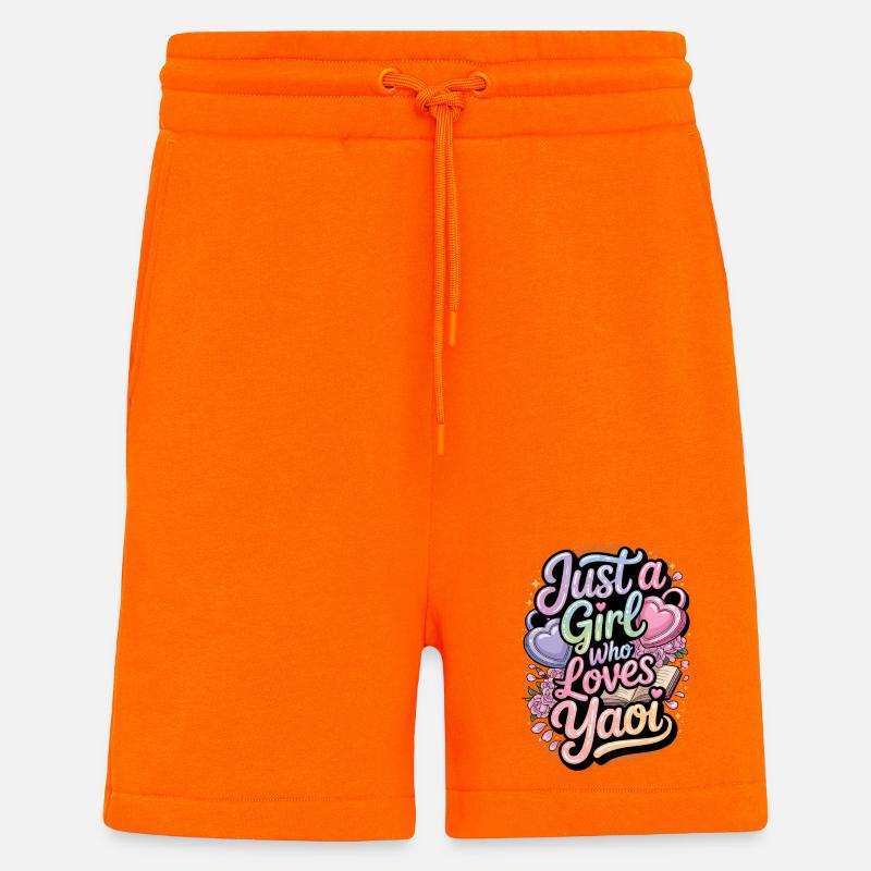 Nur ein Mädchen, das Yaoi liebt. - Shorts - made by SPREAD - SUNSET ORANGE