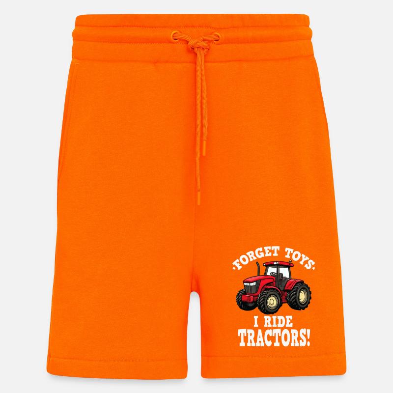 Traktor Humor - Shorts - made by SPREAD - SUNSET ORANGE
