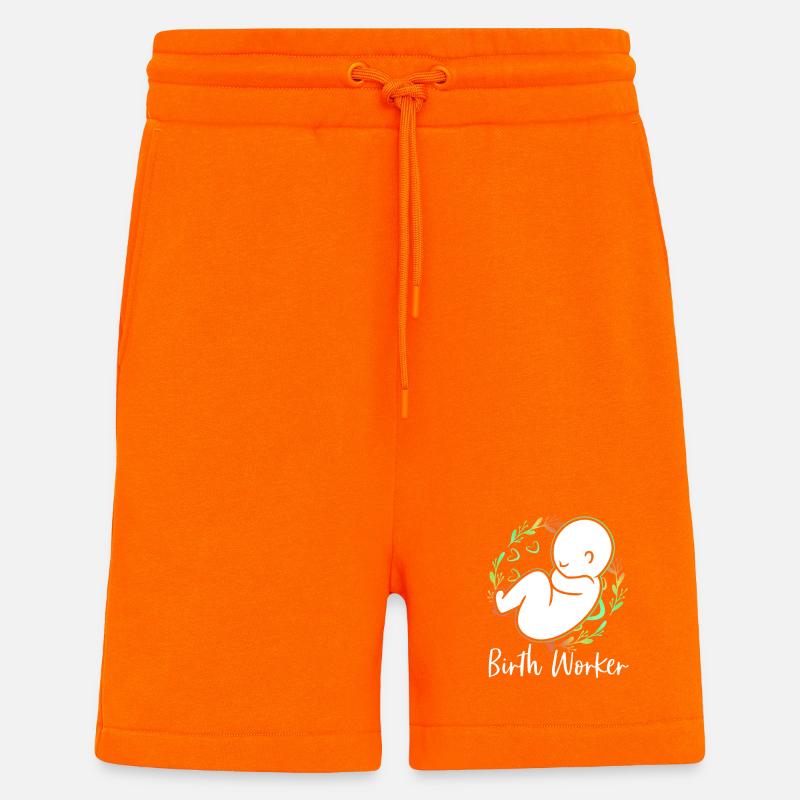 Hebamme - Shorts - made by SPREAD - SUNSET ORANGE