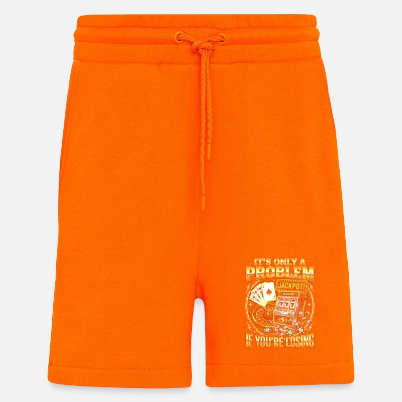 Nur ein Problem Beim Verlieren - Shorts - made by SPREAD - SUNSET ORANGE