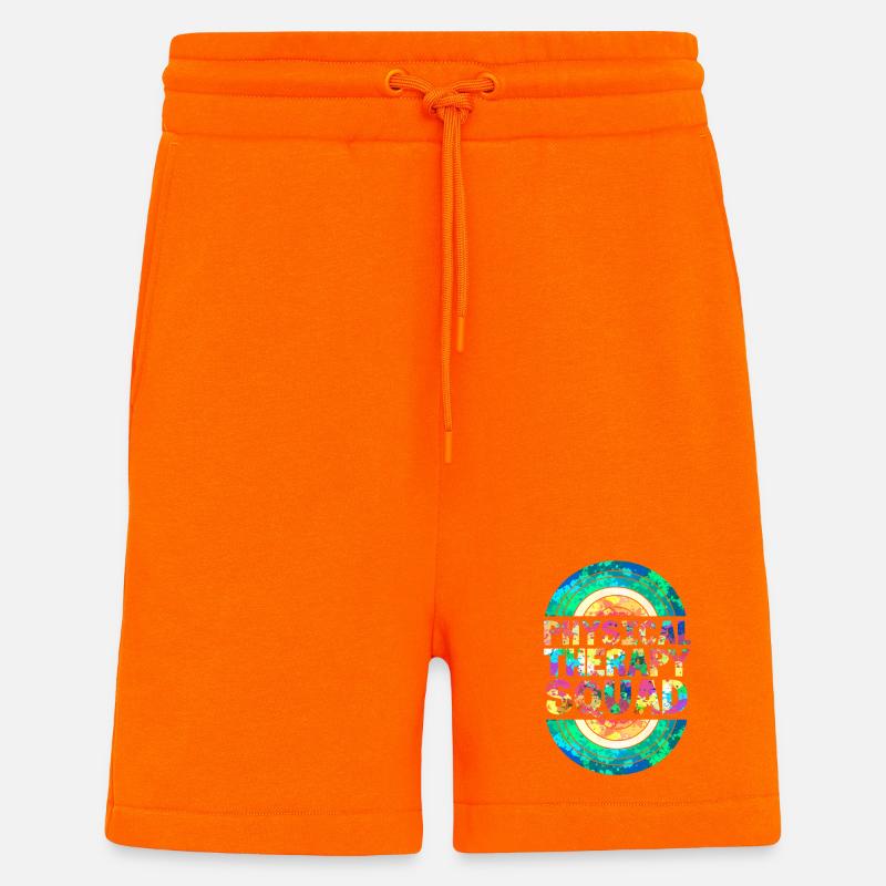 Physiotherapeut Physio Physiotherapie - Shorts - made by SPREAD - SUNSET ORANGE