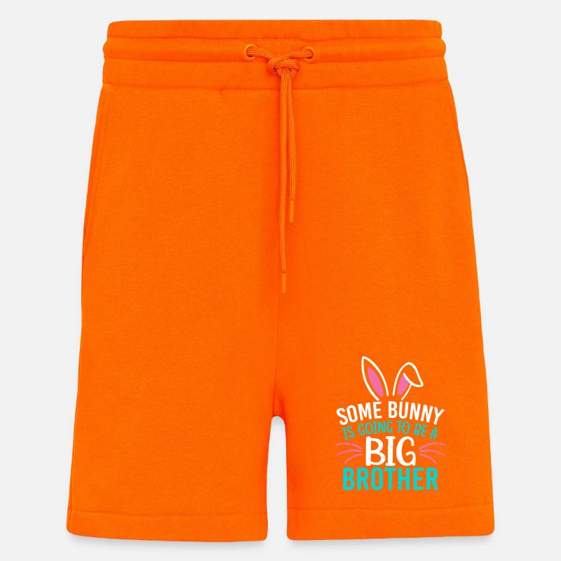 Some Bunny Big Brother - Shorts - made by SPREAD - SUNSET ORANGE