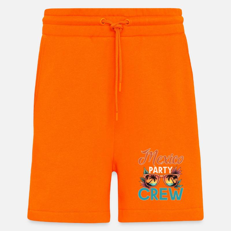 Mexico Crew - Shorts - made by SPREAD - SUNSET ORANGE