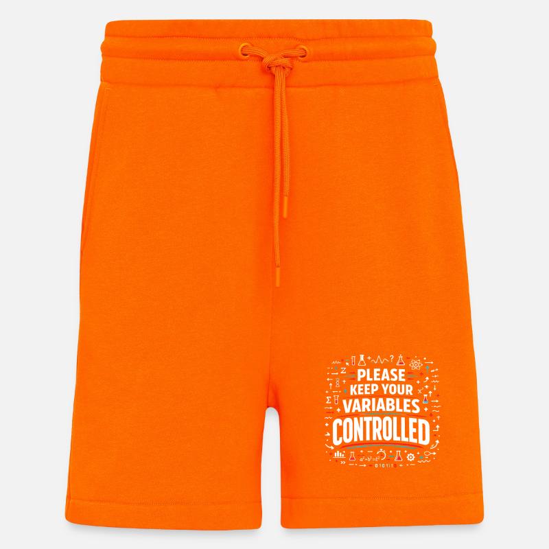 Variablen kontrollieren | Labor Science - Shorts - made by SPREAD - SUNSET ORANGE