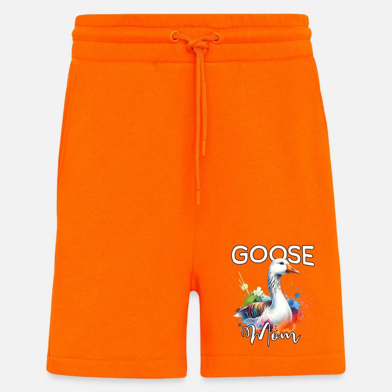Gans Mama - Shorts - made by SPREAD - SUNSET ORANGE