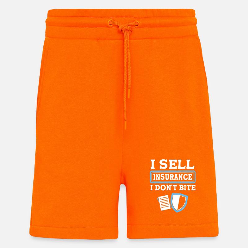 Insurance - Shorts - made by SPREAD - SUNSET ORANGE