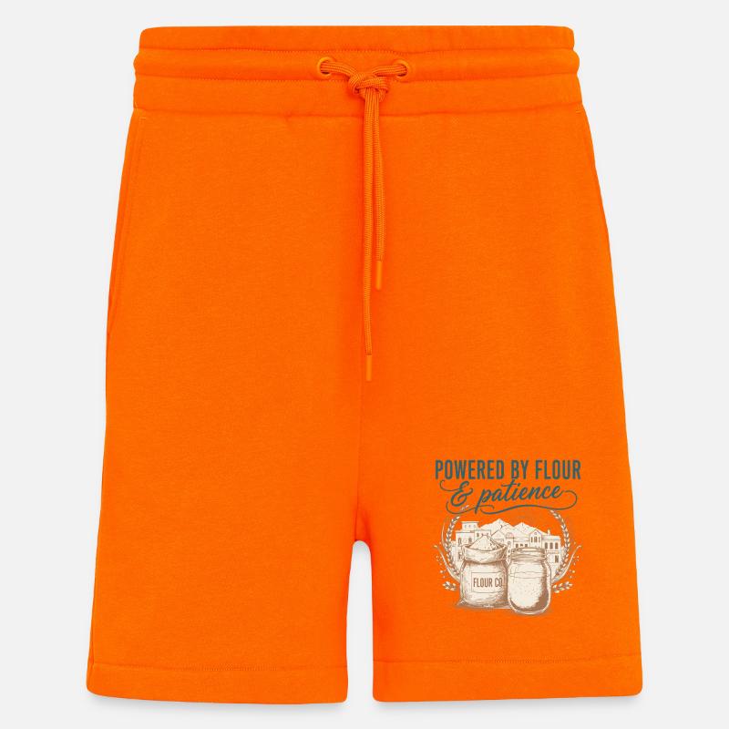 Sourdough Bread Baking Powered By Flour - Shorts - made by SPREAD - SUNSET ORANGE