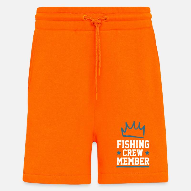 Fishing Crew - Shorts - made by SPREAD - SUNSET ORANGE