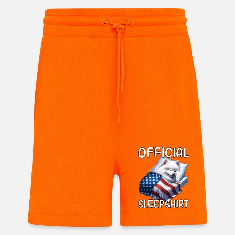 Spitz US Sleep Shirt - Shorts - made by SPREAD - SUNSET ORANGE