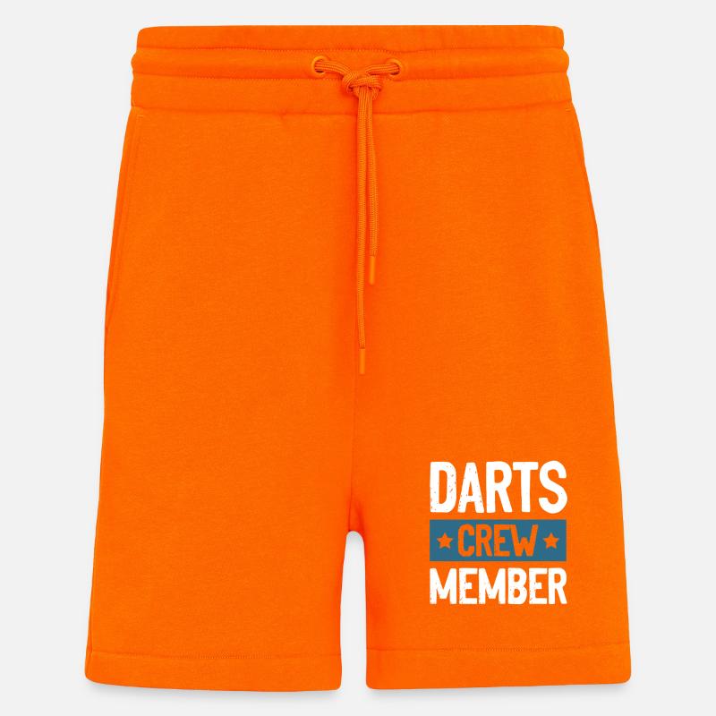 Darts Crew - Shorts - made by SPREAD - SUNSET ORANGE