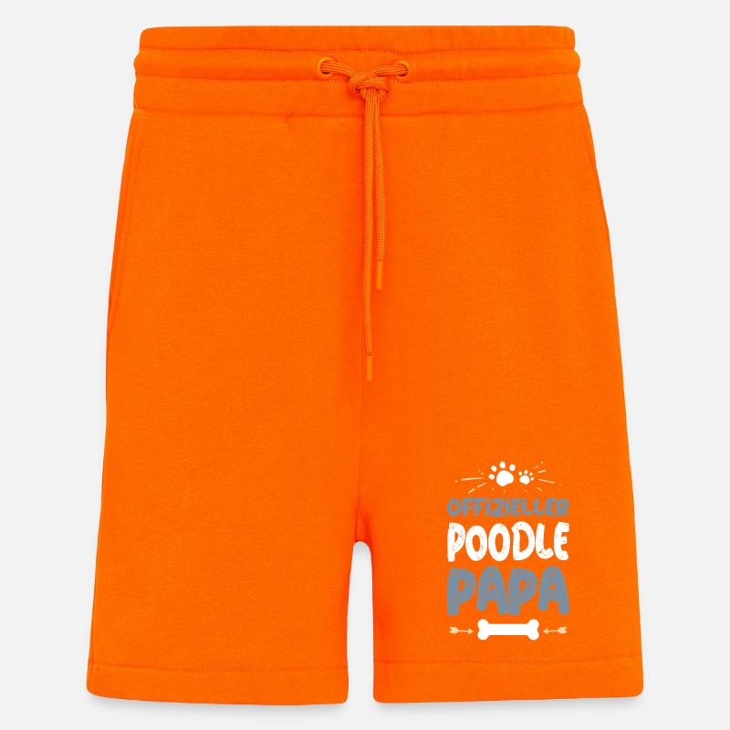 Poodle - Shorts - made by SPREAD - SUNSET ORANGE
