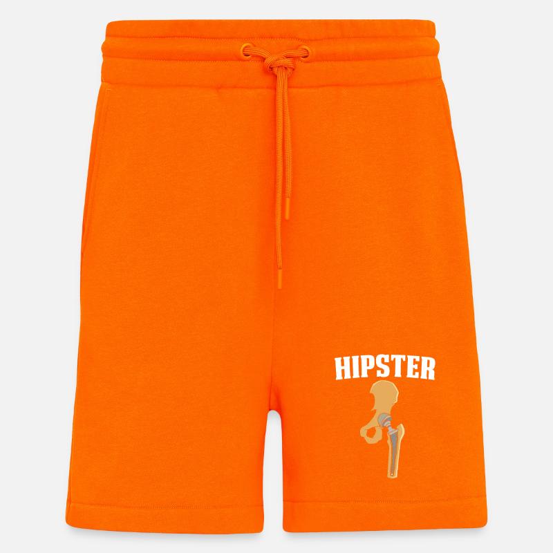 Hips Hip Joint Hips - Shorts - made by SPREAD - SUNSET ORANGE
