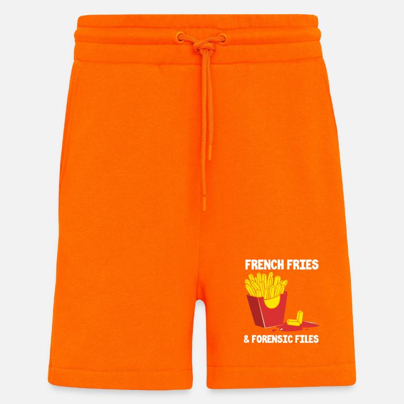 Forensics Forensic Experts - Shorts - made by SPREAD - SUNSET ORANGE