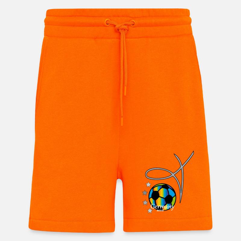 Fußball Event - Shorts - made by SPREAD - SUNSET ORANGE