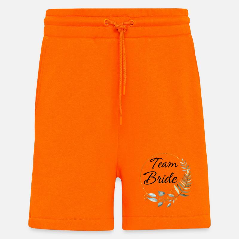 Team Bride Matching - Shorts - made by SPREAD - SUNSET ORANGE