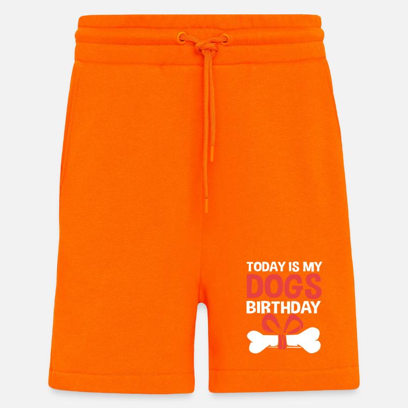 Cocker Spaniel Papa - Shorts - made by SPREAD - SUNSET ORANGE