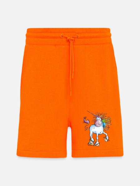 Rainbow Unicorn - Shorts - made by SPREAD - SUNSET ORANGE