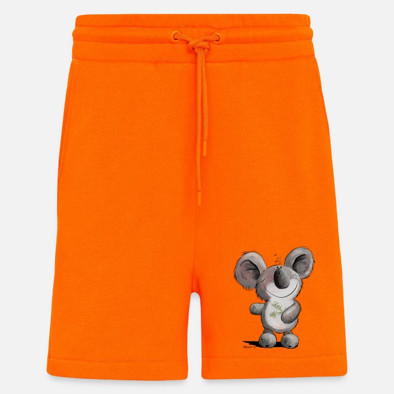 Drolliges Koala Bärchen - Shorts - made by SPREAD - SUNSET ORANGE