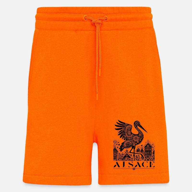 ELSASS - Shorts - made by SPREAD - SUNSET ORANGE