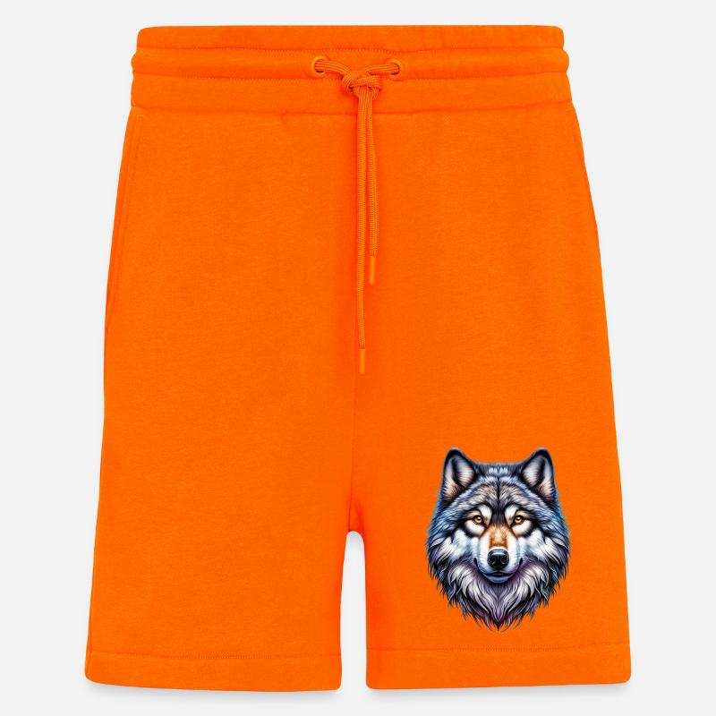 Wolf - Shorts - made by SPREAD - SUNSET ORANGE