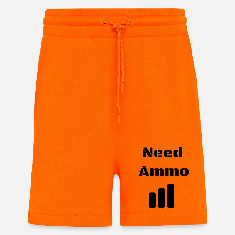 Need Ammo Load - Shorts - made by SPREAD - SUNSET ORANGE