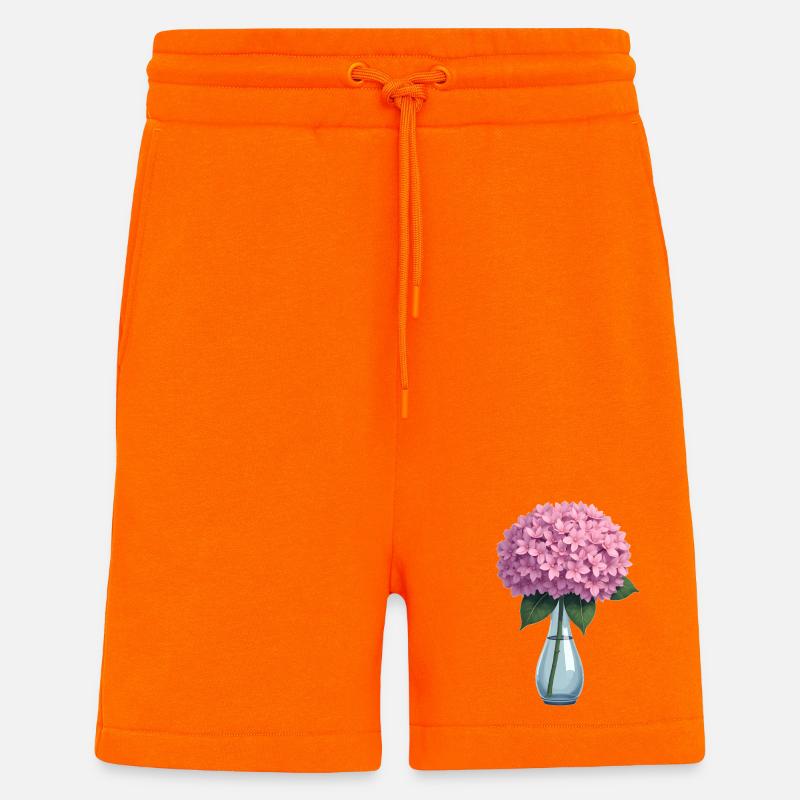 Hydrangea - Shorts - made by SPREAD - SUNSET ORANGE