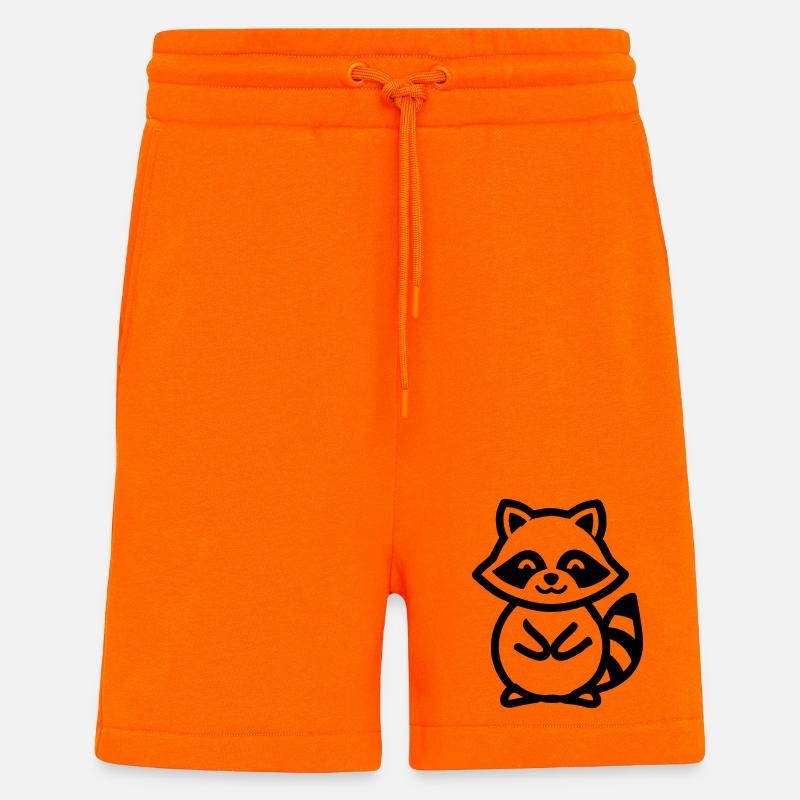 Waschbär - Shorts - made by SPREAD - SUNSET ORANGE