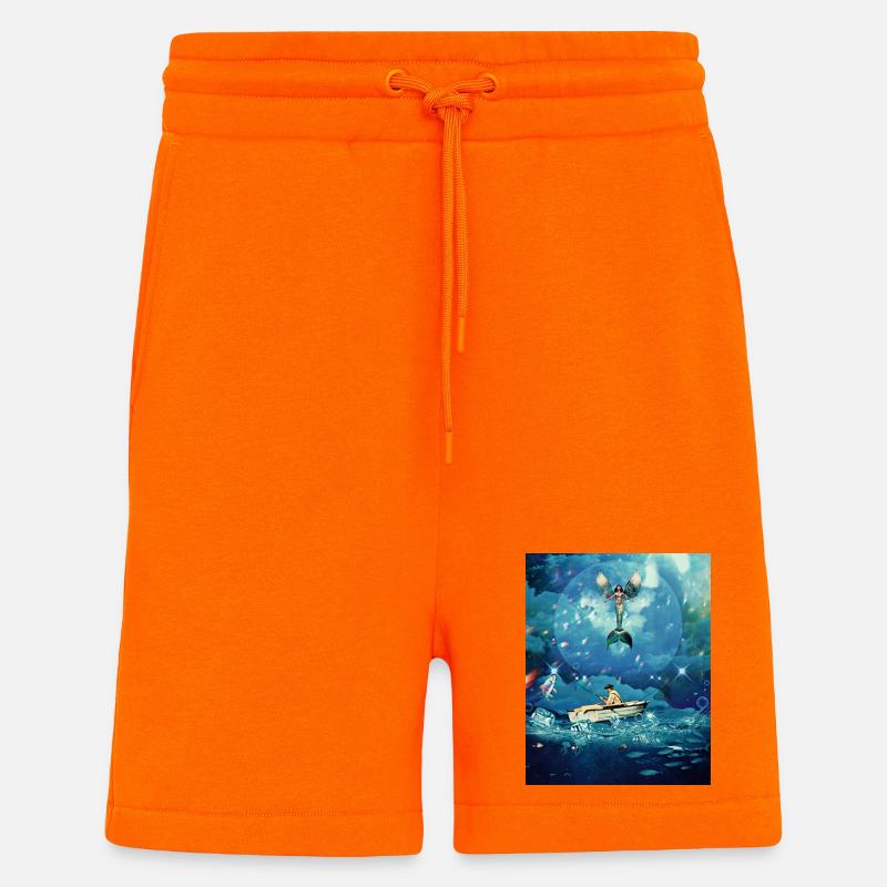 Magic Ocean - Shorts - made by SPREAD - SUNSET ORANGE