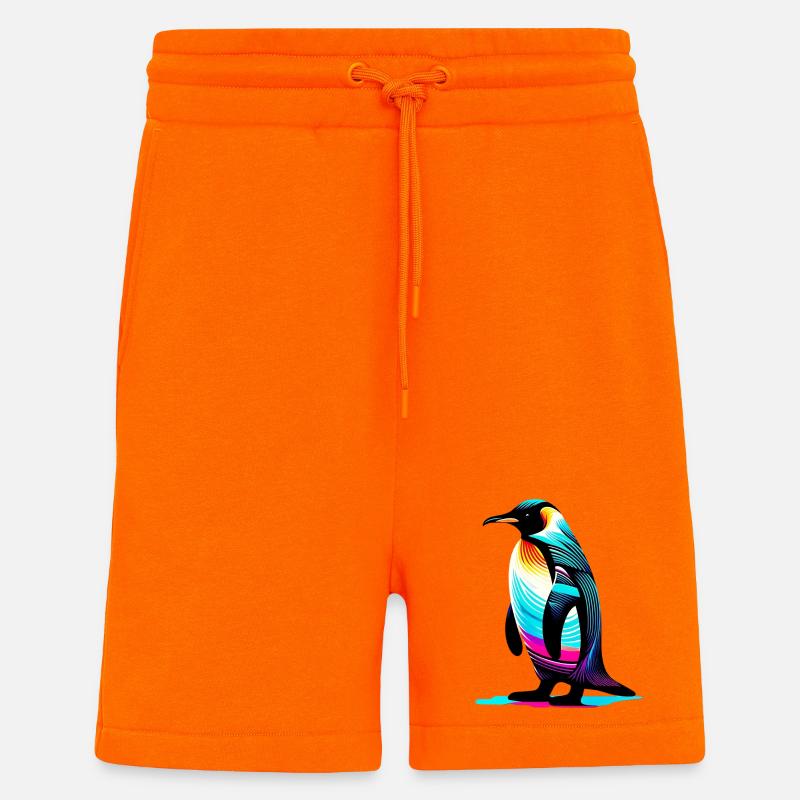 Pingouin - Short bio décontracté fabriqué en UE - SUNSET ORANGE