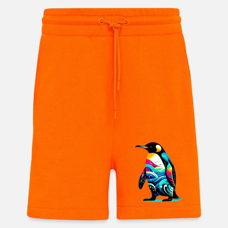 Pinguin - Shorts - made by SPREAD - SUNSET ORANGE