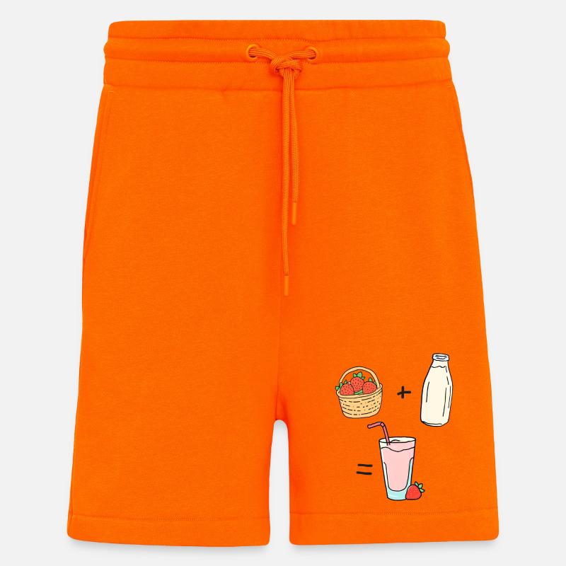 Erdbeermilch - Shorts - made by SPREAD - SUNSET ORANGE