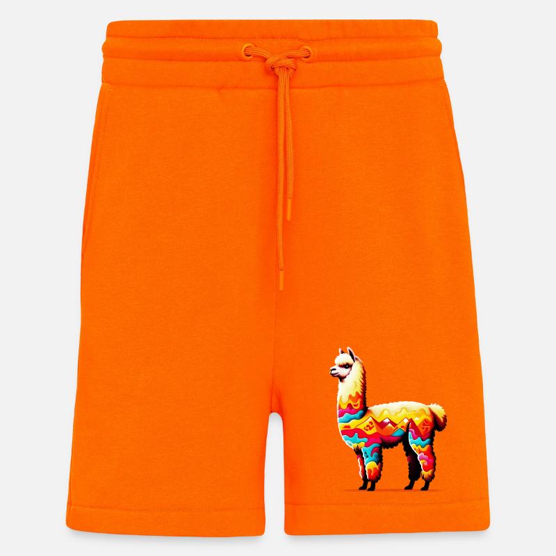 Alpaka - Shorts - made by SPREAD - SUNSET ORANGE