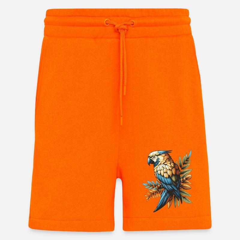 Papagai - Shorts - made by SPREAD - SUNSET ORANGE
