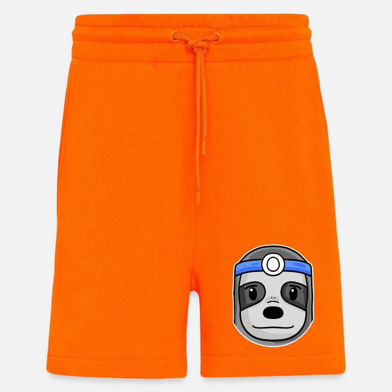 Faultier Arzt Tierarzt - Shorts - made by SPREAD - SUNSET ORANGE