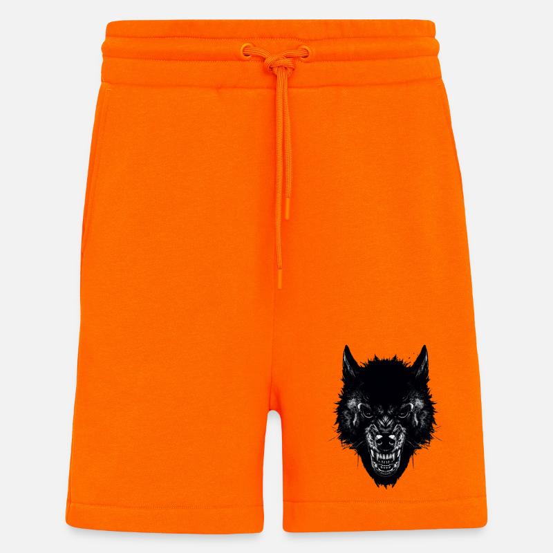 Wolf - Shorts - made by SPREAD - SUNSET ORANGE