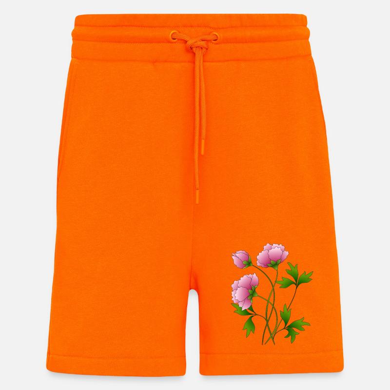 Blumen - Shorts - made by SPREAD - SUNSET ORANGE