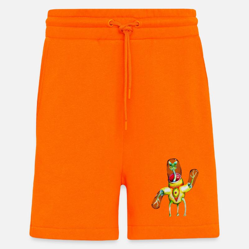 Jumpee - Short bio décontracté fabriqué en UE - SUNSET ORANGE