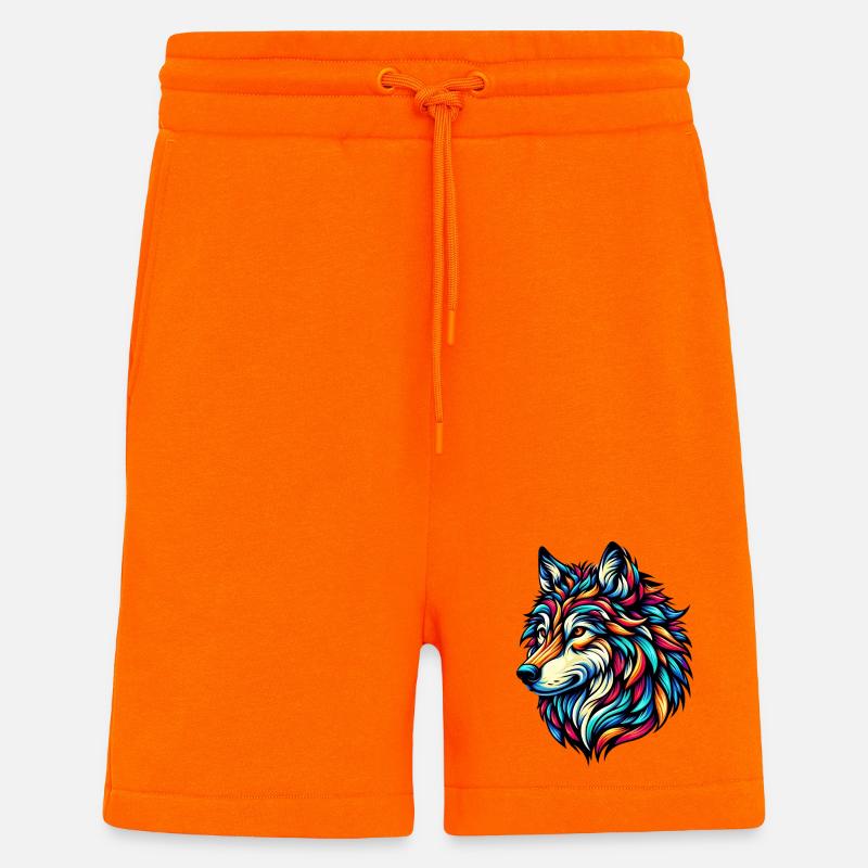 Wolf - Shorts - made by SPREAD - SUNSET ORANGE